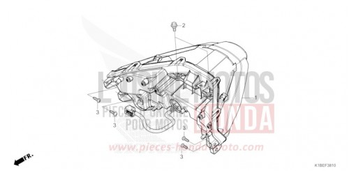 FEUX COMBINES ARRIERE NSS350AP de 2023